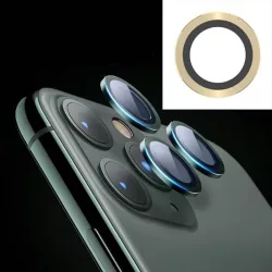   Apple iPhone 11 Joyroom JR-PF096 Film de protecție din sticlă pentru cameră metalică 3D - auriu