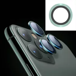   Apple iPhone 11 Joyroom JR-PF096 Film de protecție din sticlă pentru cameră metalică 3D - verde