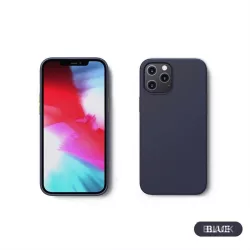   HUSĂ! - Husă din spate din silicon lichid Apple iPhone 12 Pro Max JOYROOM JR-BP800 - Albastru închis