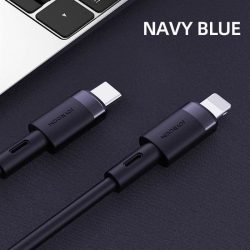   Cablu de date Joyroom S-1230N9 PD USB Type-C 3A 1.2M - Albastru închis