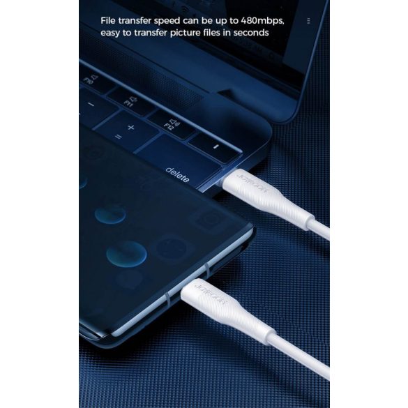 Cablu de date Joyroom S-1830M3 PD USB Type-C 60W 1.8M - negru