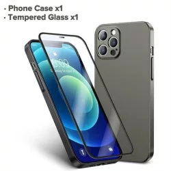   HUSĂ! - Apple iPhone 13 JOYROOM JR-BP927 360 spate cu capac complet - gri