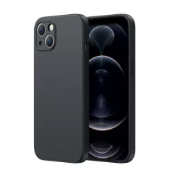   HUSĂ! - Apple iPhone 13 Pro Max Joyroom JR-BP952 2in1 Magsafe Husă din silicon lichid și folie de sticlă 0,33 mm 9H - negru