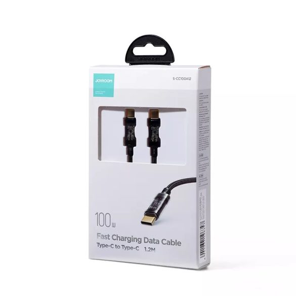 Cablu de date Joyroom S-CC100A12 PD USB tip C 100 W 1,2 m - albastru