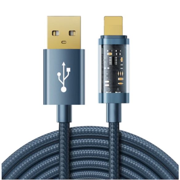 Cablu de date Joyroom S-UL012A12 2,4A Lightning 1,2M - Albastru