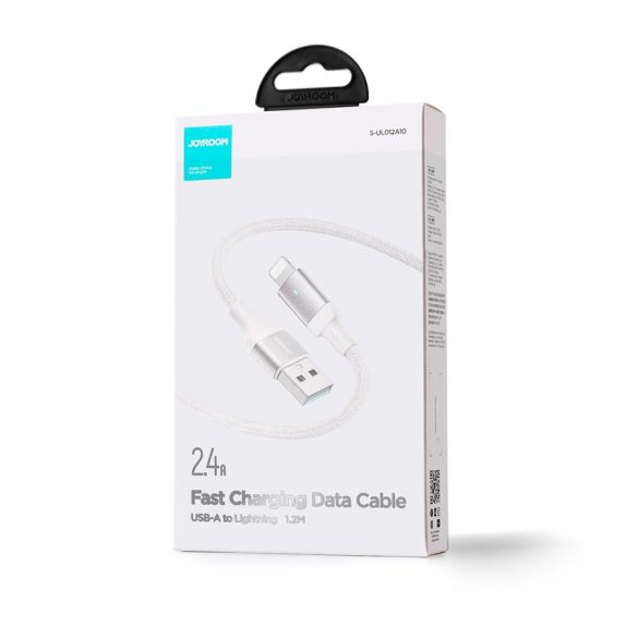 Cablu de date Joyroom S-UL012A10 2,4A Lightning 1,2M - alb