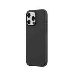   HUSĂ! - Apple iPhone 16 Pro Max Devia Nature Liquid Silicone Magsafe Back Cover - Negru