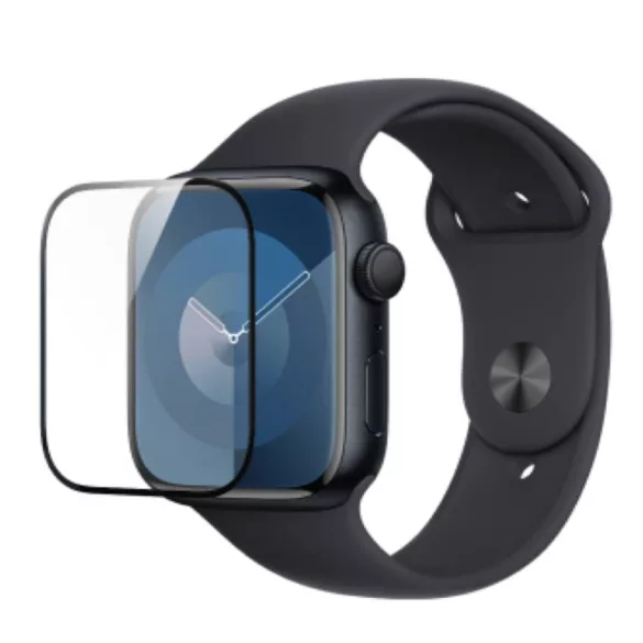 Apple iWatch 4/5/6/SE 44mm DEVIA Van Series + Assist Tool 2.5D Film - Negru