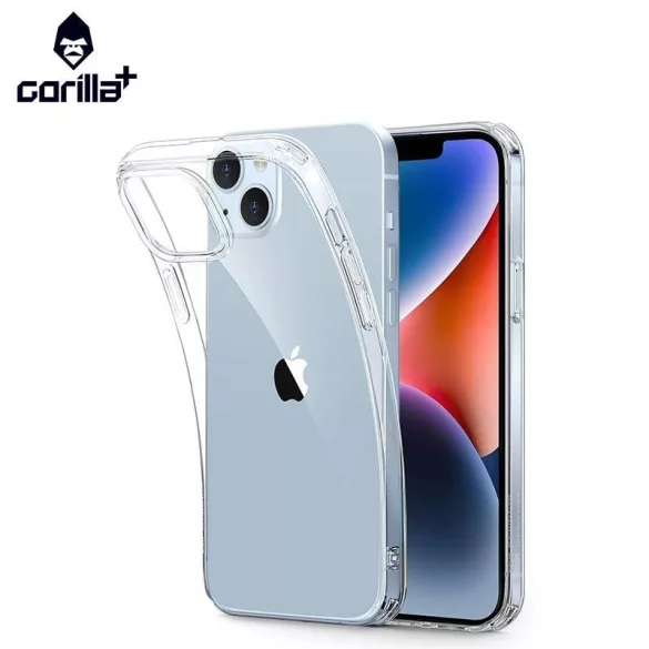 HUSĂ! - Apple iPhone 16 Pro Gorilla+ 1mm TPU Caz - Transparent