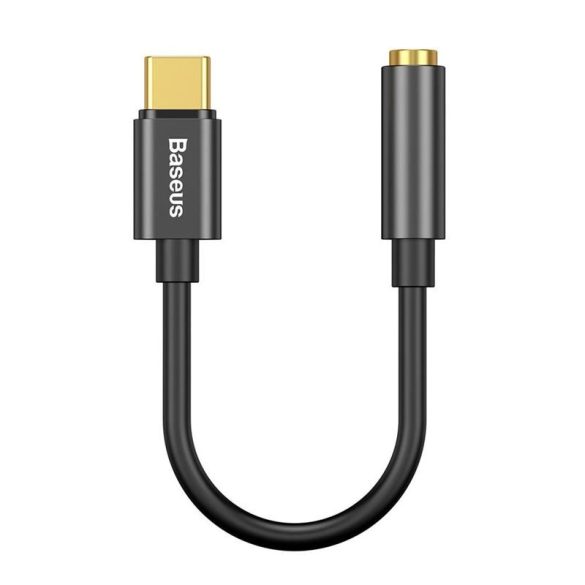 Baseus L54 Adaptor audio 3.5 Jack/USB Type-C - negru