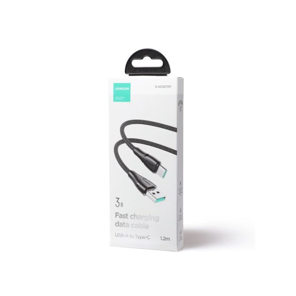 Cablu de date Joyroom S-UC027A11 2,4A USB Type-C 1,2M - negru