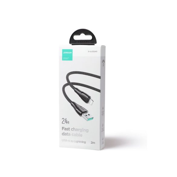 Cablu de date Joyroom S-UL012A11 2,4A USB Lightning 2M - negru