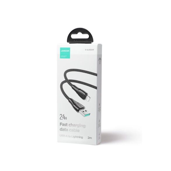 Cablu de date Joyroom S-UL012A11 2,4A USB Lightning 2M - negru