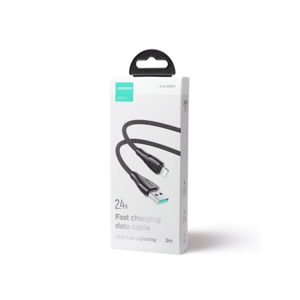 Cablu de date Joyroom S-UL012A11 2.4A Lightning 3M - negru