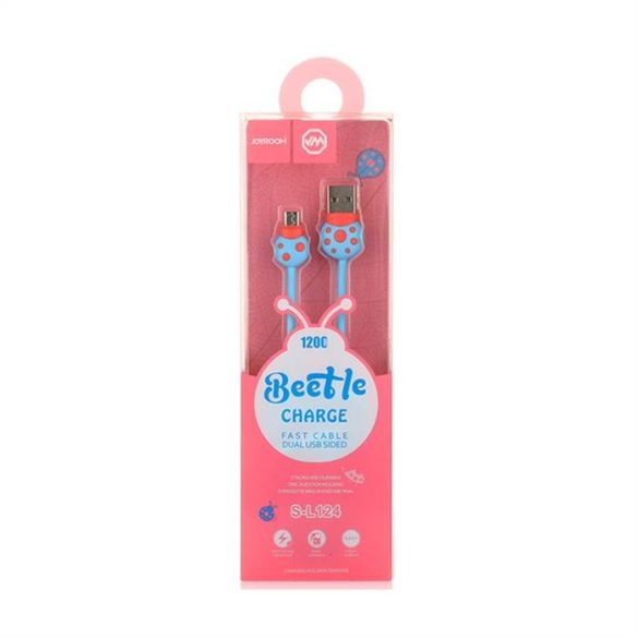 Cablu de date Joyroom S-L124 Beetle Micro USB 1.2M - Albastru