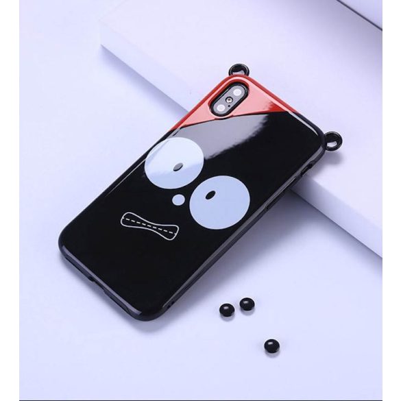 Apple iPhone X JOYROOM JR-BP359 Hippie TPU Husă spate - Anger