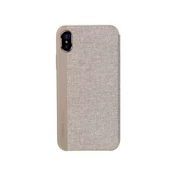   HUSĂ! - Apple iPhone X/XS JOYROOM JR-BP357 Leon Toc tip carte- Bej