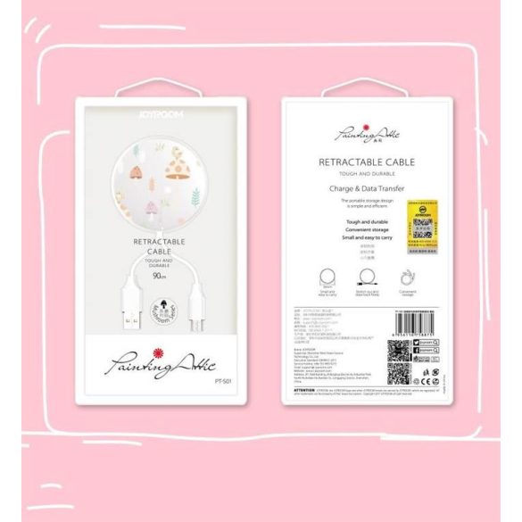Cablu de date Joyroom PT-S01 2,4A Micro USB 0,9M - Cat