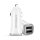 Joyroom C-M216 3.1A 2xUSB Încărcător auto + cablu de date Micro USB 1M - alb