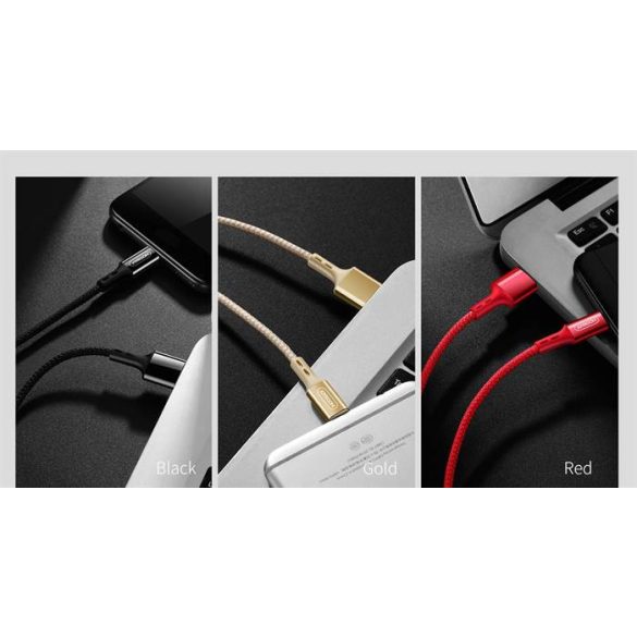 Cablu de date Joyroom S-M351 QC Fast USB Type-C 1M - auriu