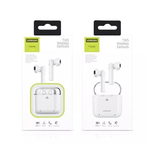 Căști Joyroom JR-T02 Căști stereo Bluetooth 4.1 - alb