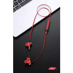 Căști sport fără fir Joyroom/Moguu MG-DL1 - roșu