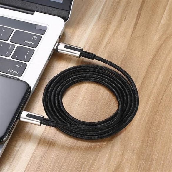 Cablu de date Joyroom S-M409 Knight PD 3A 1.2M MFI - negru