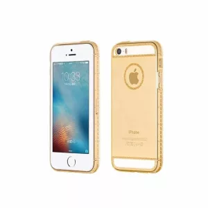 HUSĂ! - Apple iPhone 6/6s HOCO Ice Crystal Soft TPU - Aur