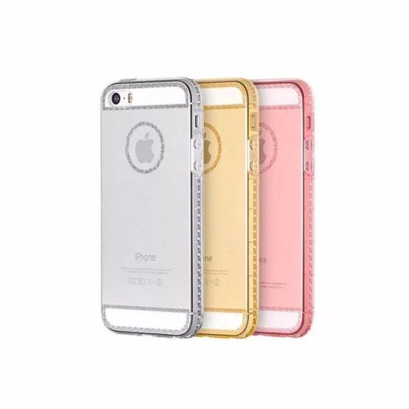HUSĂ! - Apple iPhone 6/6s HOCO Ice Crystal Soft TPU - Aur