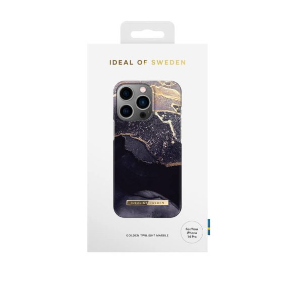 HUSĂ! - iDeal of Sweden iPhone 14 Pro Back Cover - Negru