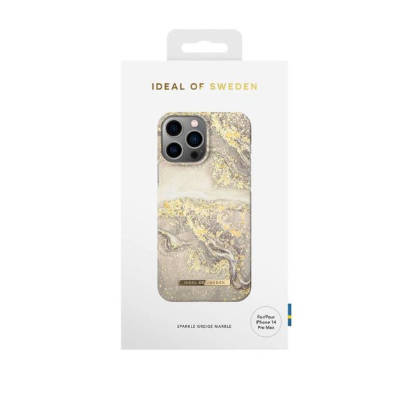 HUSĂ! - iDeal of Sweden iPhone 14 Pro Max Back Cover - Aur