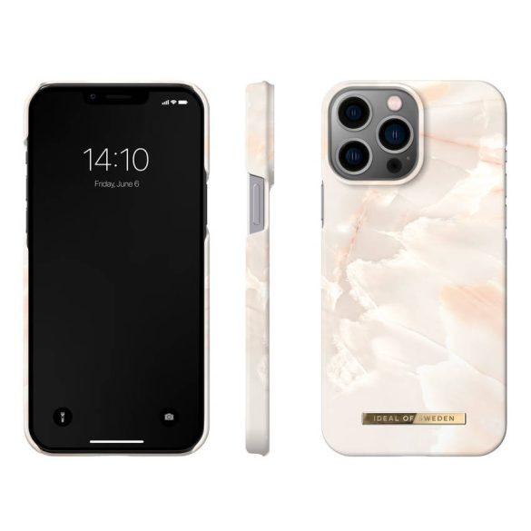 HUSĂ! - iDeal of Sweden iPhone 14 Pro Max Back Cover - Bej