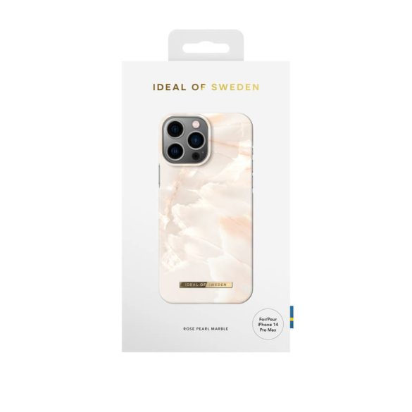 HUSĂ! - iDeal of Sweden iPhone 14 Pro Max Back Cover - Bej
