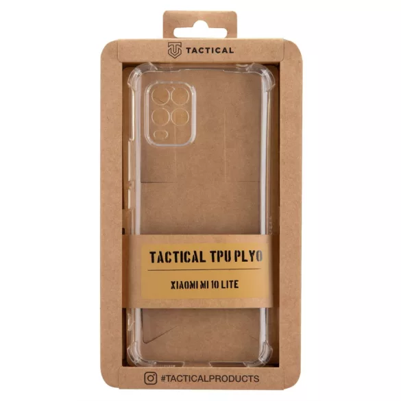 HUSĂ! - Husa din spate TPU TACTICAL Plyo pentru Xiaomi Mi 10 Lite - Transparenta