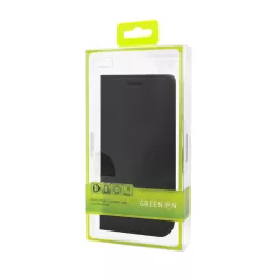 HUSĂ! - Apple iPhone 12 mini Green On Leather Cases - Negru