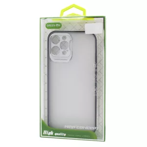 HUSĂ! - Apple iPhone 11 verde pe TPU mat - negru