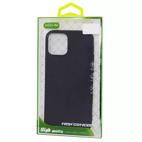 HUSĂ! - Apple iPhone 11 Pro Max verde pe TPU mat - negru