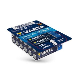 Baterii pentru creioane VARTA Longlife Power Alkaline AAA - 12 per pachet
