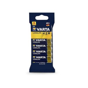 Baterie de creion VARTA Longlife Alkaline AA - 8 buc/pachet