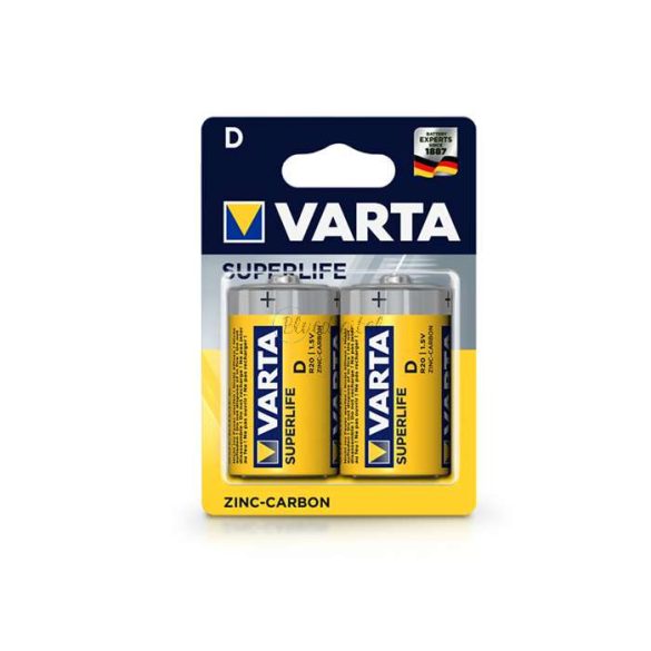 Baterie VARTA Superlife Zinc-Carbon R20 goliath - 2 buc/pachet