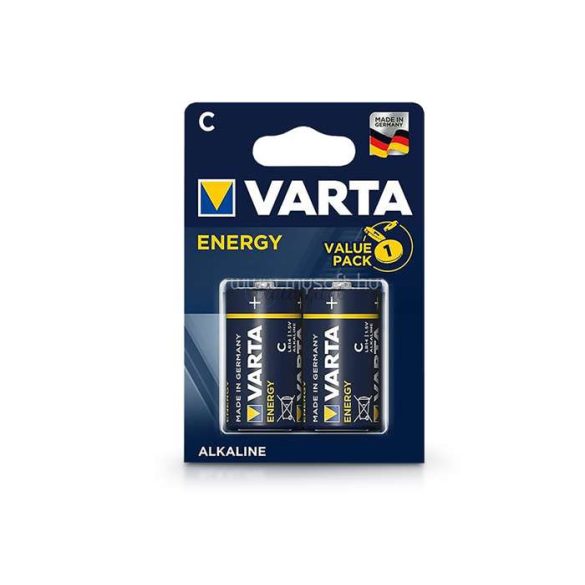 Baterie pentru copii VARTA Energy Alkaline C/LR14 - 2 buc/pachet
