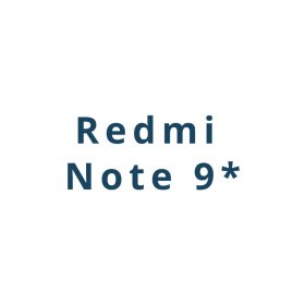 Huse Redmi Note 9* Series