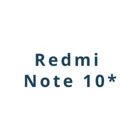 Folii Redmi Note 10* Series